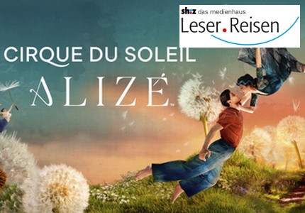 Logo Leserreisen Cirque du Soleil 2025 - Gewinnspiel