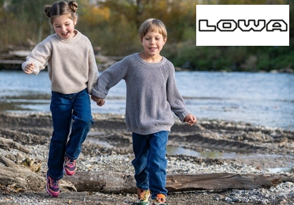 Logo LOWA Naturerlebnis fuer die ganze Familie 2026 - Gewinnspiel
