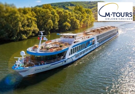 Logo M-Tours Flusskreuzfahrt auf dem Rhein 2026 - Gewinnspiel