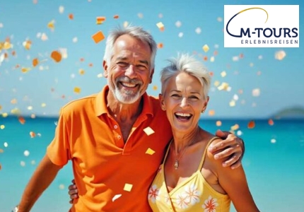 Logo M-Tours Reisegutschein 2026 - Gewinnspiel