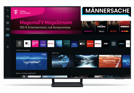 Männersache MagentaTV und Samsung - Gewinnspiel