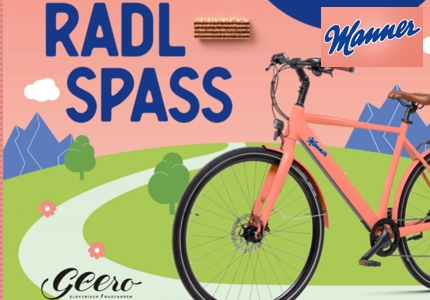 Logo Manner Geero E-Bikes 2026 - Gewinnspiel
