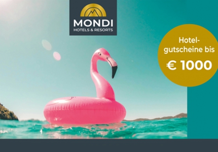 Logo Mondi Hotels und Resorts 2026 - Gewinnspiel