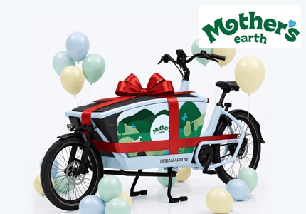 Logo Mother's Earth Jubiläum 2026 - Gewinnspiel