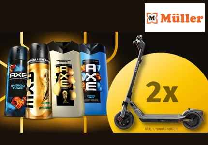 Logo Müller AXE Fine Fragrance 2026 - Gewinnspiel