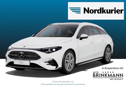 Logo Nordkurier Mercedes-Benz CLA 200 2026 - Gewinnspiel
