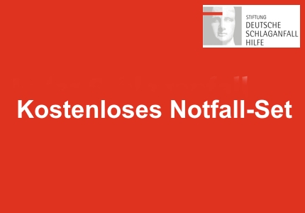 Logo Schlaganfall-Hilfe Notfall-Set 2026 - Gratisprobe