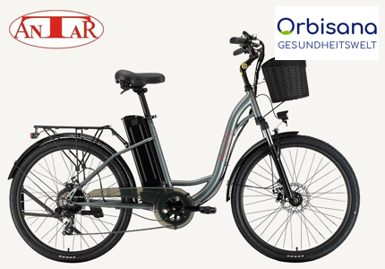 Orbisana Antar City-E-Bike - Gewinnspiel