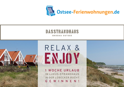 Logo Ostsee Ferienwohnungen Ostseeurlaub 2026 - Gewinnspiel