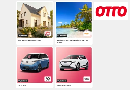 Logo Otto Shoppen und Gewinnen 2026 - Gewinnspiel