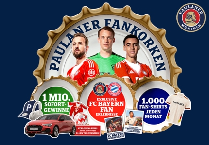 Logo Paulaner Fankorken 2026 - Gewinnspiel