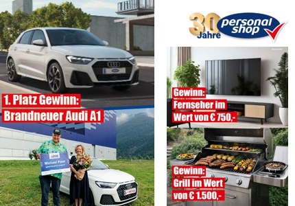 Logo Personalshop Grosses Gewinnspiel 2026 - Gewinnspiel