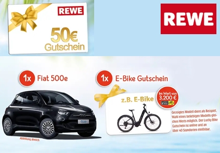 Logo Rewe Raffaello Giotto 2026 - Gewinnspiel