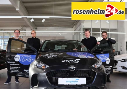 Logo rosenheim24 Mazda HeimatLichter-Spendenaktion 2025 - Gewinnspiel