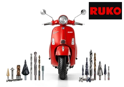 Logo RUKO Vespa Primavera RED 50 2026 - Gewinnspiel