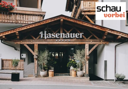 Logo schauvorbei Aktivurlaub im Hotel Hasenauer 2026 - Gewinnspiel