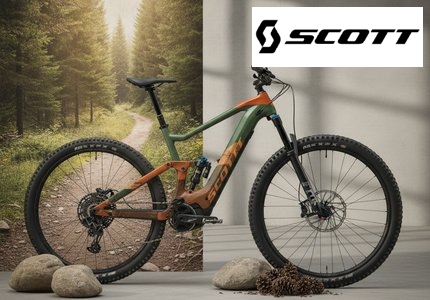 Logo Scott Sports Custom Patron eMTB 2026 - Gewinnspiel