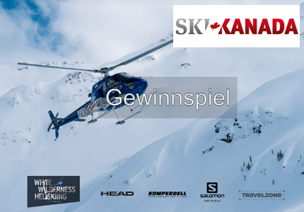Ski Kanada Heliskiing-Skiurlaub - Gewinnspiel