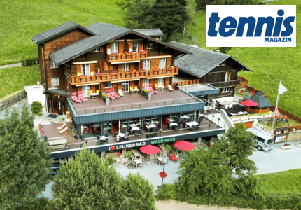 Tennis Magazin Leukerbad Schweiz 2024 - Gewinnspiel 
