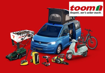 Logo Toom Gewinn-Wahnsinn 2026 - Gewinnspiel