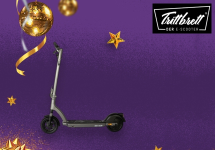 Logo Trittbrett E-Scooter 2025 - Gewinnspiel