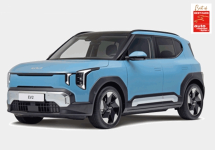 Logo auto motor sport Kia EV2 2026 - Gewinnspiel