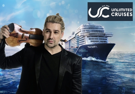 Logo Unlimited Cruises David Garrett Cruise 2025 - Gewinnspiel