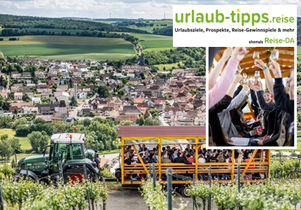 Logo urlaub-tipps Weinurlaub Jakobshof 2025 - Gewinnspiel