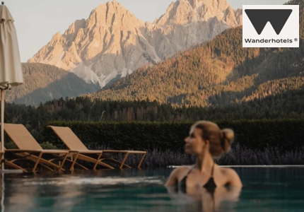 Logo Wanderhotels Wanderurlaub 2026 - Gewinnspiel