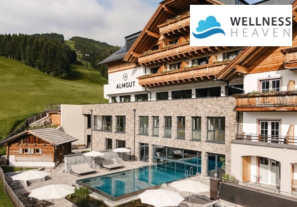 Logo Wellness Heaven Wellnessurlaub im Almgut Mountain Wellness Hotel 2026 - Gewinnspiel