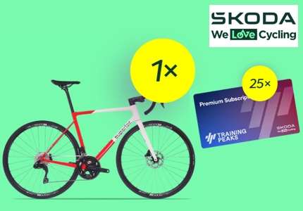 Logo Skoda welovecycling Rennrad 2026 - Gewinnspiel