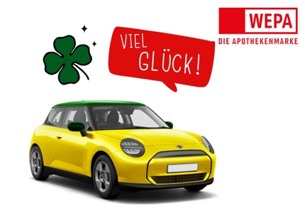Logo WEPA Mini Cooper C 2025 - Gewinnspiel