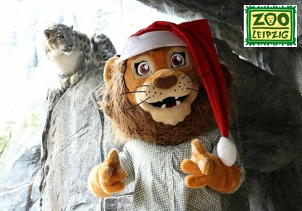 Logo Zoo Leipzig Tageskarte Kind Nikolaus 2025 - Gewinnspiel