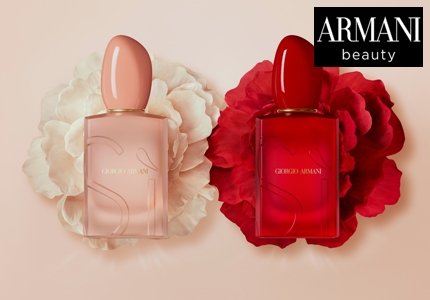 Logo Armani beauty Si Nude Bloom and Si Red Bloom 2026 - Gratisprobe
