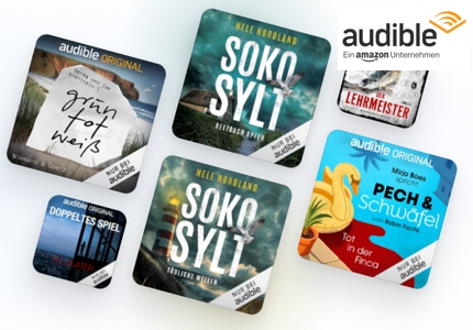 Logo Audible 3 Monate 2026 - Gratisprobe