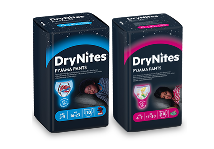 DryNites Gratismuster