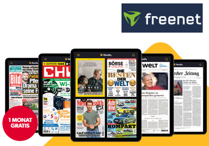 Freenet Readly - Gratisprobe