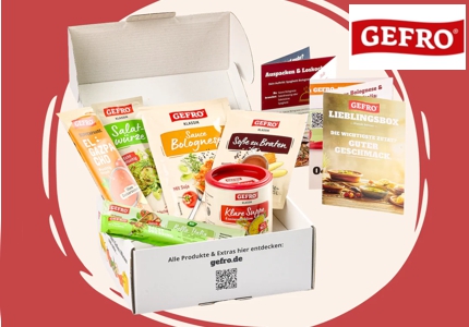 Logo GEFRO Probierpaket - Gratisprobe