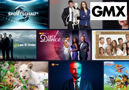 Logo GMX Waipu.tv 3 Monate 2026 - Gratisprobe