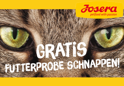 Josera Katzenfutter Gratisprobe