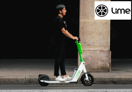 Lime E-Scooter 2023 - Gratisprobe