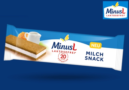 Logo MinusL Milchsnack 2026 - Cashback