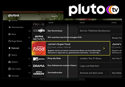 Pluto TV - Gratisprobe
