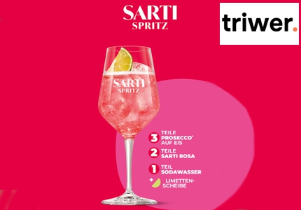 Logo Sarti Spritz 2026 - Gratisprobe