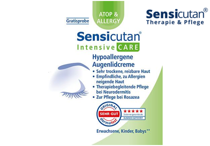 Sensicutan Care Augenlidcreme - Gratisprobe