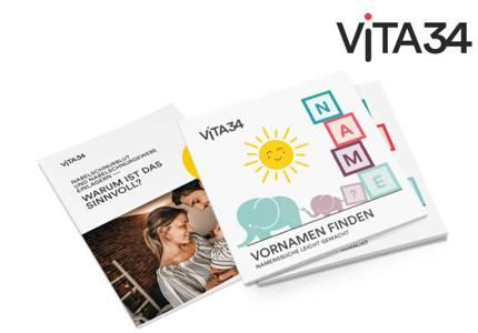 Vita34 Elternratgeber und Namensbüchlein - Gratisprobe