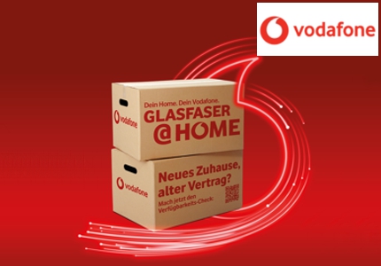 Logo Vodafone Umzugskartons 2026 - Gratisprobe