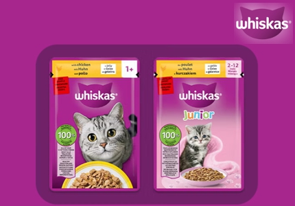 Logo Whiskas 2026 - Gratisprobe